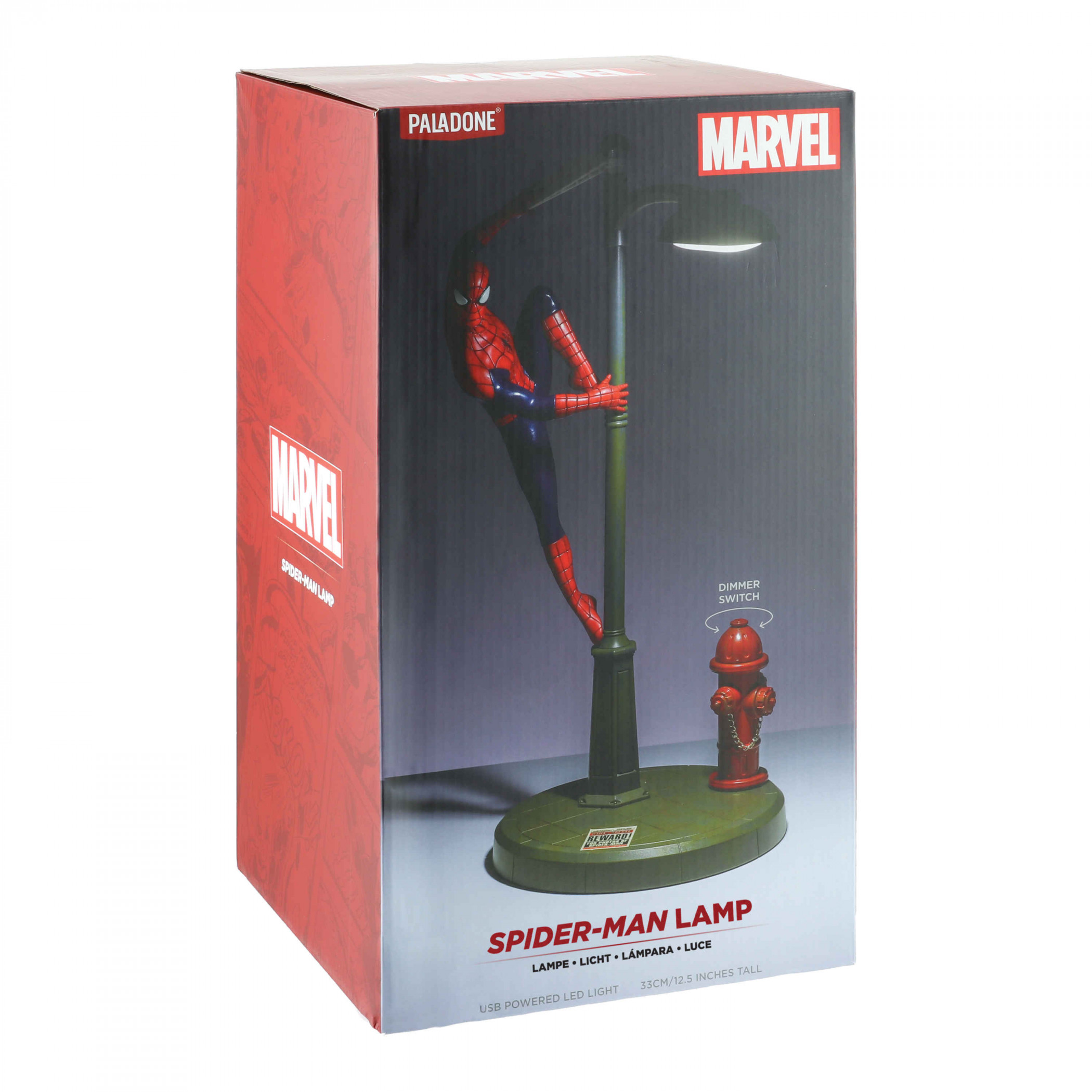 Spider-Man City Street Figurine Light